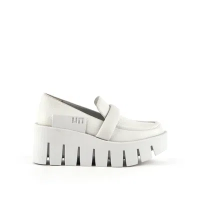 United Nude Women's White Grip Loafer Lo - Quiet Grey