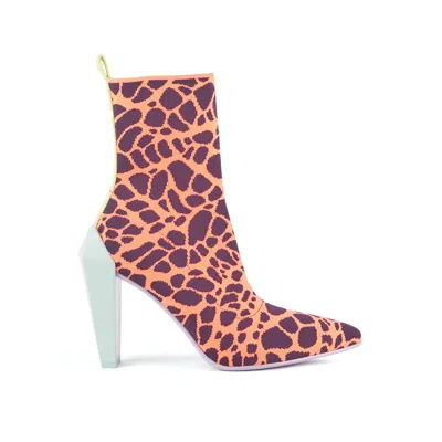 United Nude Women's Yellow / Orange Gem Sock Hi - Meta In Yellow/orange