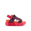 United Nude Delta Sporty Sandals In Red