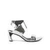 United Nude Women's Zuma Sandal Mid - Silver In Silver