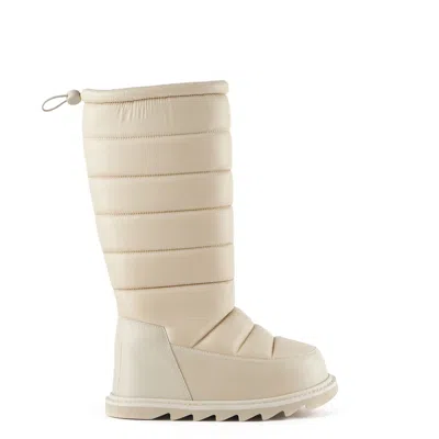 United Nude Zembla Bubble Boot In Chalk