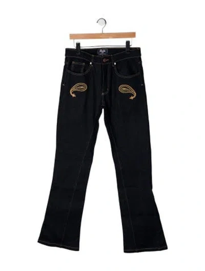 Pre-owned United Rivers Bootcut Jeans In Blue