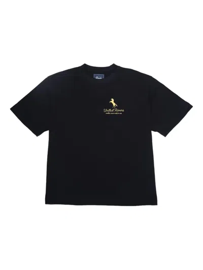 United Rivers Horse Graphic T-shirt In Black