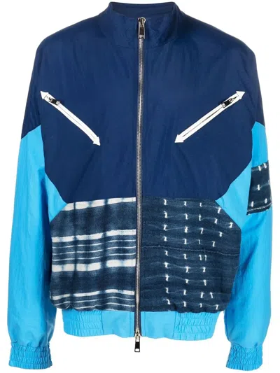 UNITED RIVERS PATCHWORK ZIPPED JACKET