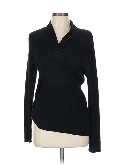 Pre-owned United States Sweaters Cardigan Sweater In Black