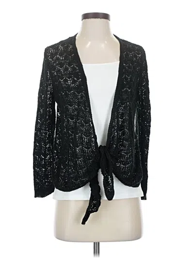 Pre-owned United States Sweaters Cardigan Sweater In Black