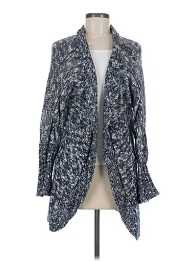 Pre-owned United States Sweaters Cardigan Sweater In Blue