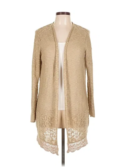 Pre-owned United States Sweaters Cardigan Sweater In Brown