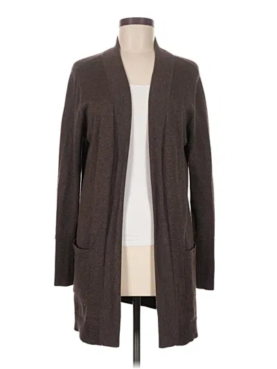 Pre-owned United States Sweaters Cardigan Sweater In Brown