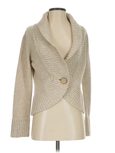 Pre-owned United States Sweaters Cardigan Sweater In Brown