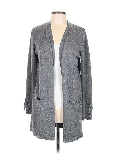Pre-owned United States Sweaters Cardigan Sweater In Gray