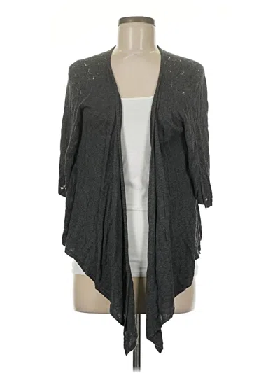 Pre-owned United States Sweaters Cardigan Sweater In Gray