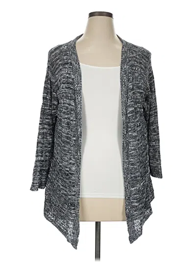 Pre-owned United States Sweaters Cardigan Sweater In Gray