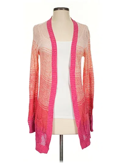 Pre-owned United States Sweaters Cardigan Sweater In Pink