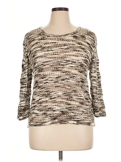 Pre-owned United States Sweaters Pullover Sweater In Brown