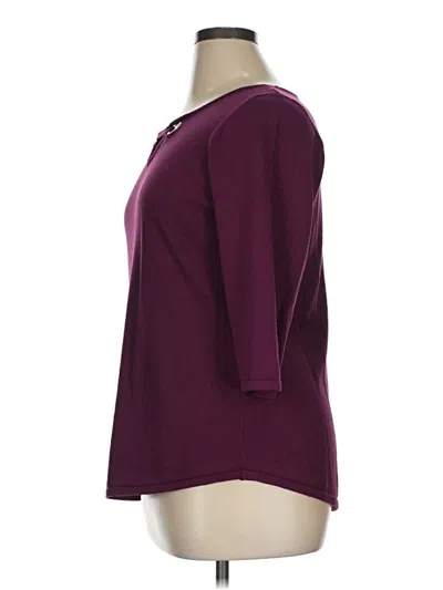 Pre-owned United States Sweaters Pullover Sweater In Burgundy