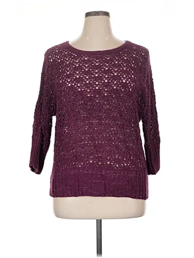 Pre-owned United States Sweaters Pullover Sweater In Purple