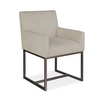 Universal Arvin Dining Armchair In Heath Platinum