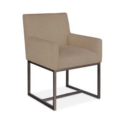 Universal Arvin Dining Armchair In Nolan Oatmeal