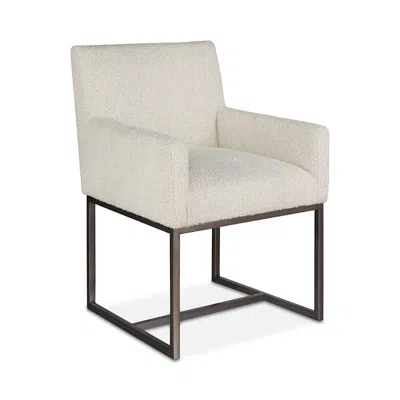 Universal Arvin Dining Armchair In Nomad Snow