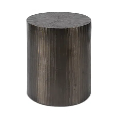 Universal Asher Round End Table In Black