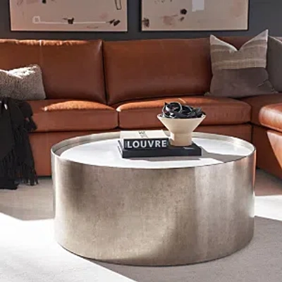 Universal Aspen Cocktail Table In Metallic