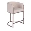 Universal Audrey Counter Chair In Pavane White