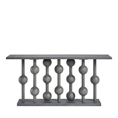 Universal Bloomingdale's Foxglove Console Table In Gray