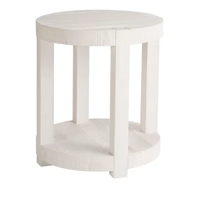 Universal Bloomingdale's Hermosa End Table In White