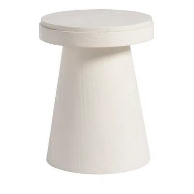 Universal Bloomingdale's Madeira Accent Table In White