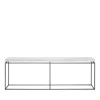 Universal Bloomingdale's Modern Farmhouse Watts Console Table In White