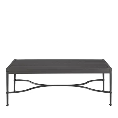 Universal Bloomingdale's Seneca Outdoor Cocktail Table In Charcoal