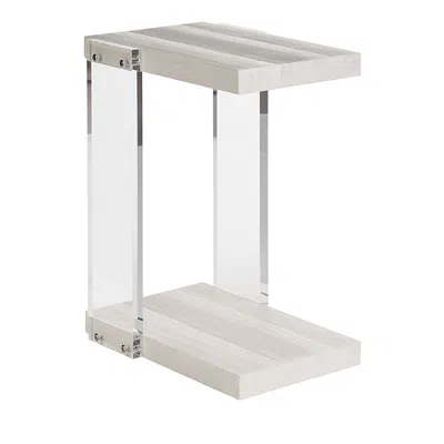 Universal Bloomingdale's St. Kitt's Accent Table In White