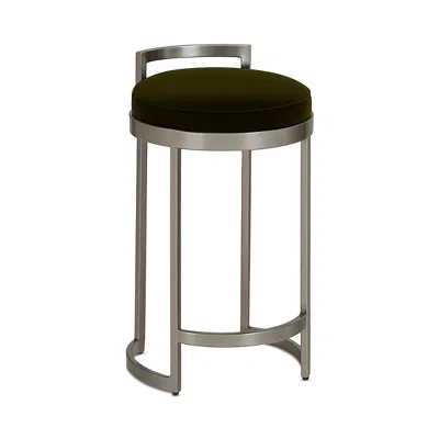 Universal Essence Counter Stool In Silver