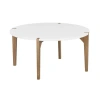 Universal Expert Abacus  Round Coffee Table In White