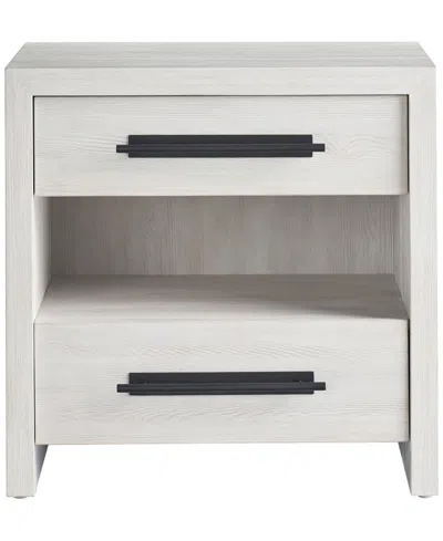 Universal Furniture 29" Dwell 2-drawer Nightstand In White