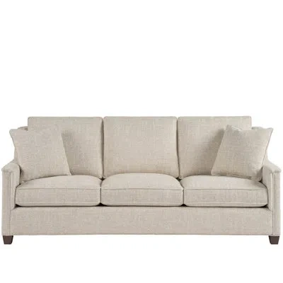 Universal Furniture 89'' Square Arms Sofa In Tan