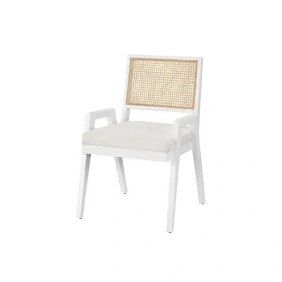 Universal Furniture Arm Chair In Off White/tan