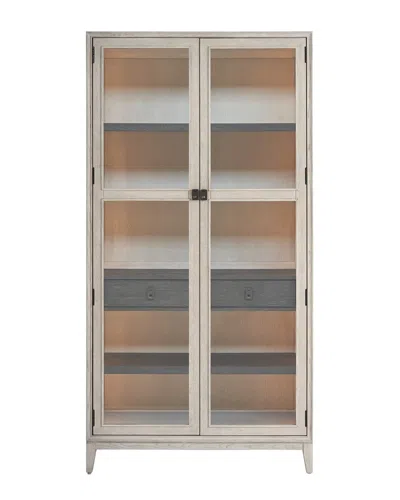 Universal Furniture Coalesce Display Cabinet In Gray