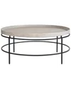 Universal Furniture Coalesce Round Tray Top Cocktail Table