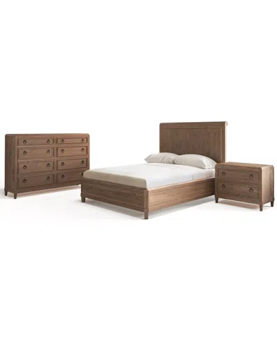 Universal Furniture Griffith Park 3-pc. Solid Wood Queen Bedroom Set In Brown
