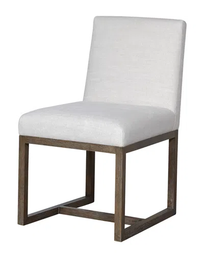 Universal Furniture Modern Carter Side Chair In White