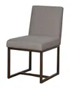 Universal Furniture Modern Cooper Side Chair In Gray
