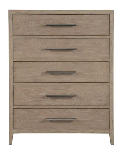 Universal Furniture Modern Cove Drawer Chest In Brown