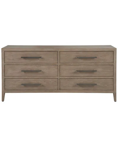 Universal Furniture Modern Cove Drawer Dresser In Brown
