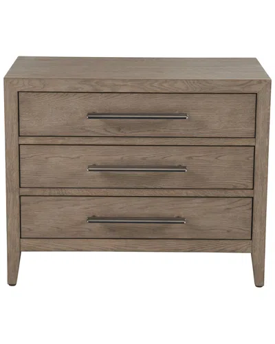 Universal Furniture Modern Cove Drawer Nightstand In Brown