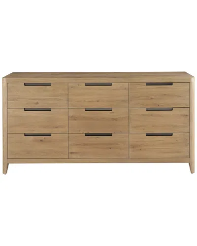 Universal Furniture Modern Walker Drawer Dresser In Brown