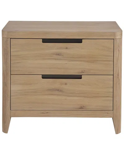 Universal Furniture Modern Walker Nightstand In Brown