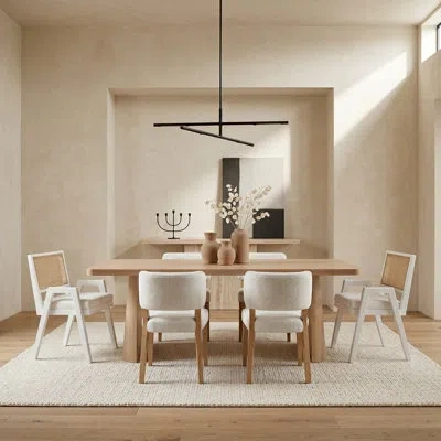 Universal Furniture Nomad 7 Piece Dining Set In Brown