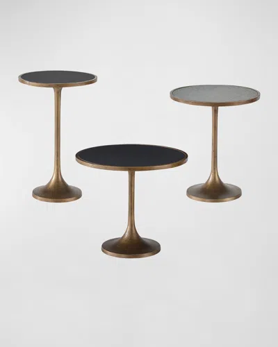 Universal Furniture Nouveau Accent Tables, Set Of 3 In Bronze